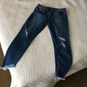 Articles of Society Frayed Hem distressed jeans